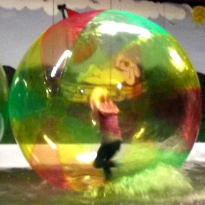 Wasserball-Laufen/Waterwalking